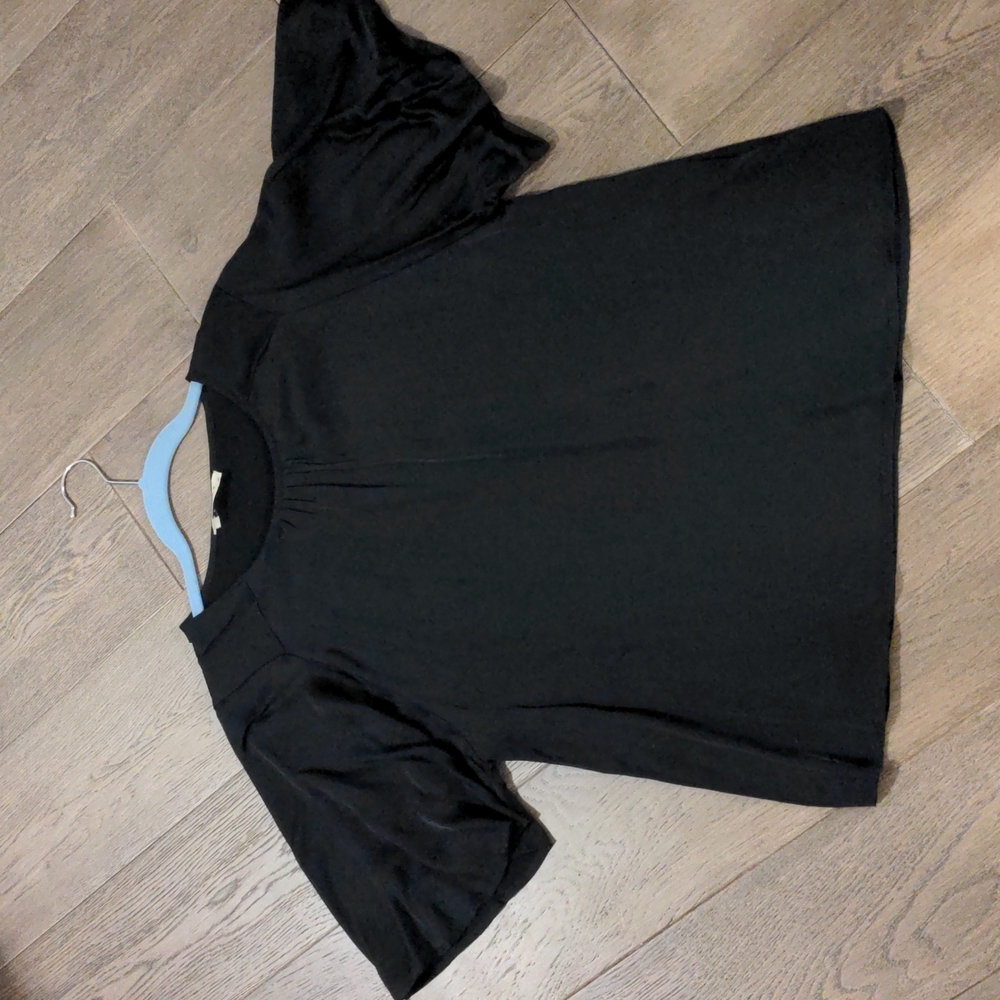 Stark X Flutter Sleeve Rayon Top